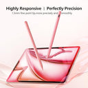 JamJake - Stylus Pen for iPad 6th-11th Gen, 2X Fast Charge, Pink, Compatible with 2018-2025 Models