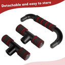Jitifazh - Pushup Bars with Cushioned Foam Handles, Non-Slip Grip, Sturdy Design