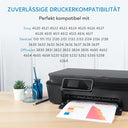 Jorbo - 302XL Compatible Ink Cartridges for HP, Black & Color, High Yield