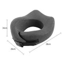 Jugbuah - Memory Foam Neck Pillow with Adjustable Fasteners for Travel
