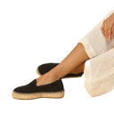 Suede Double Sole Espadrilles Hamptons Eu 37