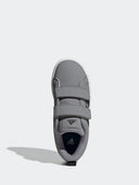 adidas Grey Hook and Loop VS Pace 2.0 Kids Trainers