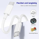 Kitminun - Fast Charger for iPhone 17/16 Pro, 20W USB-C with 2M Cable