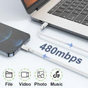 Kitminun - Fast Charger for iPhone 17/16 Pro, 20W USB-C with 2M Cable