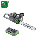 LUX-TOOLS - Cordless Chainsaw 12 Inch Oregon Blade, 30 cm Cutting Length