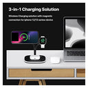 LZFuiop - 3 In 1 Wireless Charger Holder for Phone, Watch & Earbuds, Fast Charging