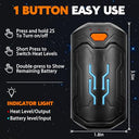 Lcjecv - Rechargeable Hand Warmers, 20 Hours Heat, Portable USB, 2 Pack