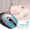 Leadsail - Wireless Mouse for Laptop, 2.4G Slim Design, Less Noise, 6 Buttons