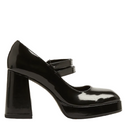 Leather Patent Platform Court Shoes Eu 37