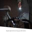 Ledlenser - K6R Keychain Flashlight with 400 Lumens, USB Rechargeable, Safety Alarm