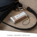 Ledlenser - K6R Keychain Flashlight with 400 Lumens, USB Rechargeable, Safety Alarm