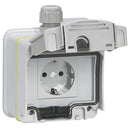 Legrand - Green' Up Electric Car Socket, 1-Phase, 8-16A, 3.7 kW