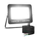 Lepro - 20W LED Floodlight Outdoor, 1700 Lumen Waterproof Security Light