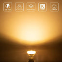 Lepro - GU10 LED Spotlights, Warm White 2700K, 250 lm, 10-Pack