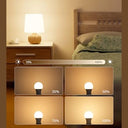 Lepro - Pack of 6 Dimmable E27 LED Bulbs, 8.5W, 806 Lumen, Warm White