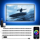 Lepro - Smart LED TV Backlights, Voice & App Control, USB Powered RGB Strip Light