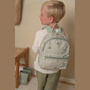 Little Dutch - Little Farm Children's Backpack, Adjustable Straps, Green, 29x22.5x12 cm
