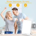 Lobertingu - 10000 Lux Light Therapy Lamp with Adjustable Brightness & Timer