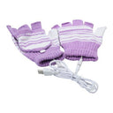 Lsgoodcare USB Fingerless Heating Gloves for Warmth & Comfort