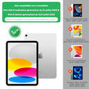 Lupxiu - iPad Keyboard Case for 10th Gen 2022, Italian QWERTY, Removable Wireless, Blue Sky