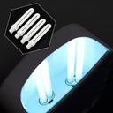 Lurrose - 4pcs 9W UV Nail Dryer Bulbs, 365nm Tube for Nail Art Lamps