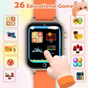 Luyiilo - Kids Games Watch with 26 Puzzle Games, Touch Screen, HD Camera, Alarm Clock