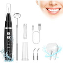 Lymi Ultrasonic Tooth Cleaner - LED, 3 Modes, 2 Heads for Teeth