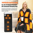 Lyzuepely - 10000mAh Battery Pack for Heated Camping Gear, 5V Power Source