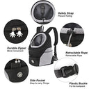 M Muncaso - Dog Carrier Backpack for Small Pets, Breathable Design, Waterproof, Airline Approved