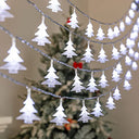 MILEXING - 40 LED Battery Operated Christmas Tree String Lights, 19.6 Ft Waterproof
