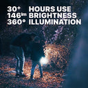 MalloMe - Red And Purple Camping Lanterns, Pack Of 2 Emergency Lights