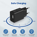 MatauMahi - Safe USB Adapter Charger 2 Pieces, Low Temperature, 5V 1A Output