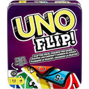 Mattel Games UNO FLIP! Card Game in Sturdy Storage Tin