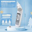 Melque - Electric Nasal Aspirator for Kids, 3 Suction Levels, USB Charging, Soothing Music
