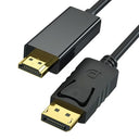 Shop Mepsies 6ft DisplayPort to HDMI Cable for stunning 4K resolution. Perfect for PCs, TVs, monitors, and projectors. Enjoy seamless connectivity today!