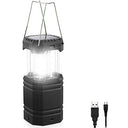 Rechargeable Camping Lantern - Solar, Hand Crank, USB Charger