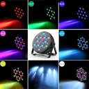 Mosfiata - RGB 36 LED Par Lights, Sound Activated, DMX Control, 7 Modes