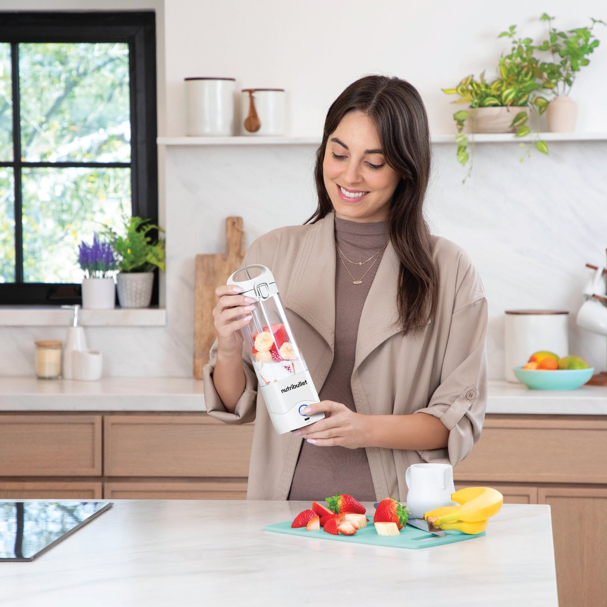 Nutribullet - The Magic Bullet Portable Blender White
