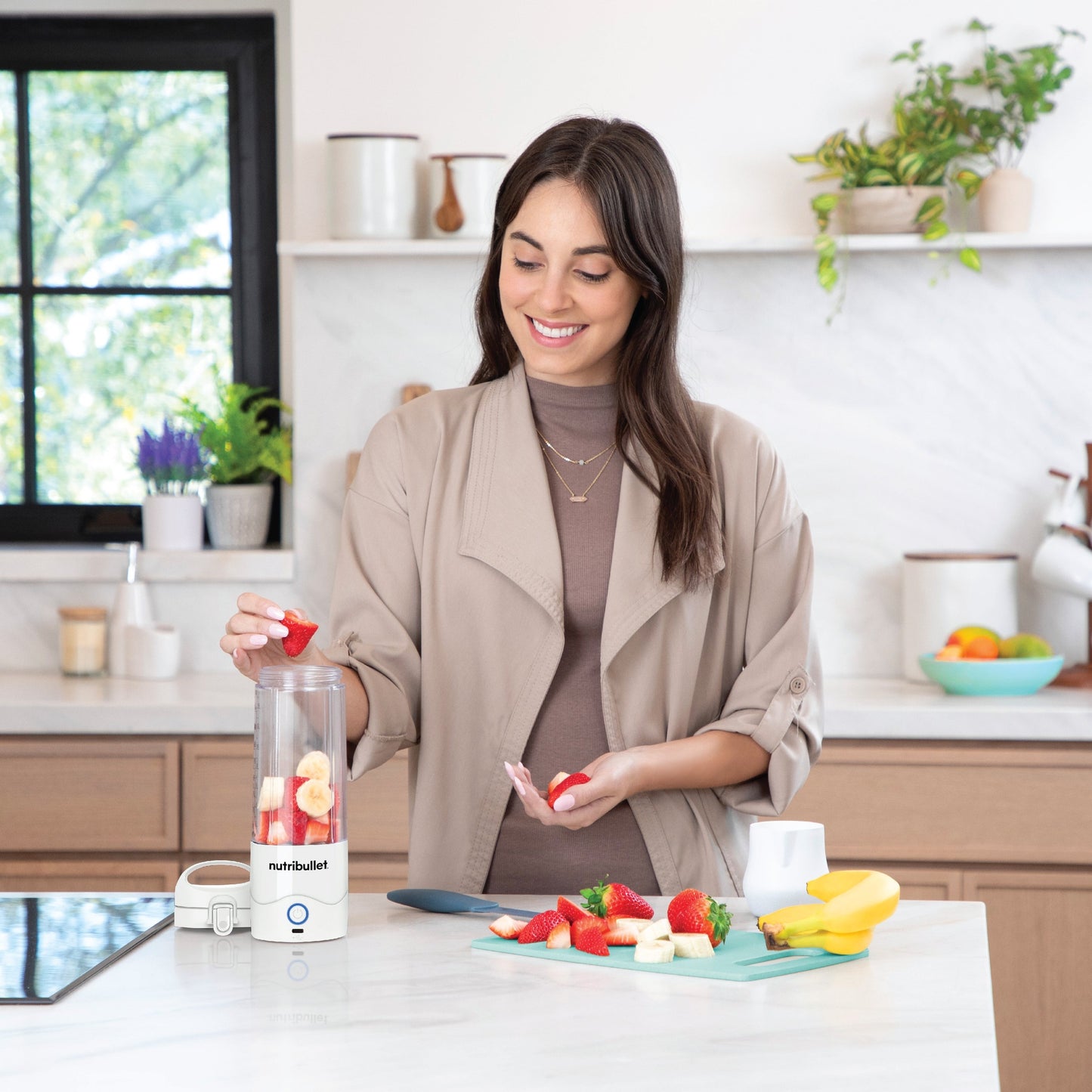 Nutribullet - The Magic Bullet Portable Blender White