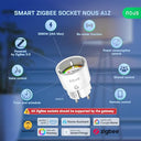 Nous - ZigBee Smart Plug with Power Meter, Timer, Surge Protection, Alexa Compatible