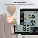 Nwouiiay - Professional Blood Pressure Monitor with Arrhythmia Detection, 2-User Memory, Automatic Voltage