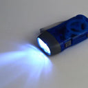 Oloneto - Hand-Pressed Self-Generating Flashlight, Portable Crank Power Supply
