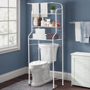 HONEIER Over The Toilet Storage Shelf - White