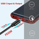 Paidashu - Power Bank Pack of 2, 10600 mAh, 22.5W Fast Charging, USB-C