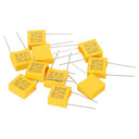 Patikil 10 Pack Safety Capacitors 0.047uF AC 380V Polypropylene Film