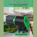 Petbank - Automatic Fish Feeder with Rechargeable Timer, USB Charger & Display Screen