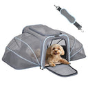 Petsfit Expandable Cat & Dog Carrier - Soft-Sided, Airline Approved