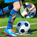 Prüfengel - Certified Shin Pads for Boys, Adjustable Straps, Skin-Friendly Velvet, Ages 2-18