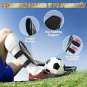 Prüfengel - Certified Shin Pads for Boys, Adjustable Straps, Skin-Friendly Velvet, Ages 2-18
