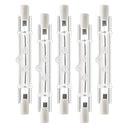 R7S 5 Pack Halogen Bulbs - 150W Dimmable T3 78mm Light Bulbs